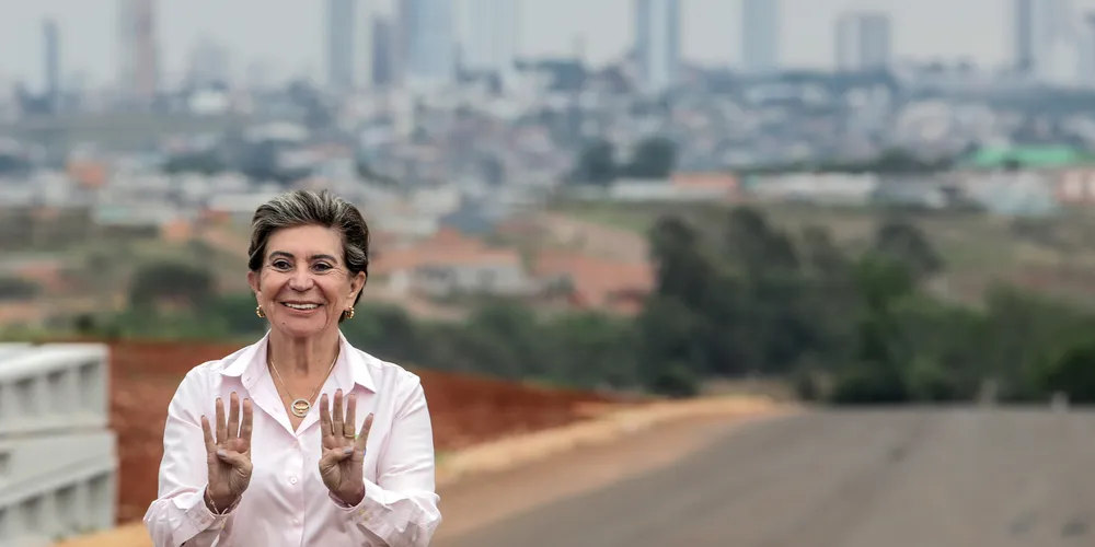 Elizabeth Schmidt (União) acredita que estará no segundo turno, em Ponta Grossa
