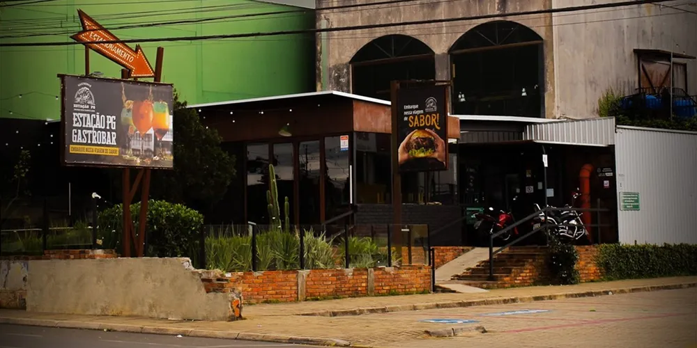 Estação PG Gastrobar fica na avenida General Carlos Cavalcanti, 601, em Uvaranas
