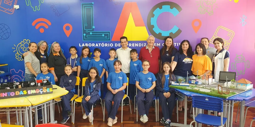 Comitivas também conheceram o Laboratório de Aprendizagem Criativa