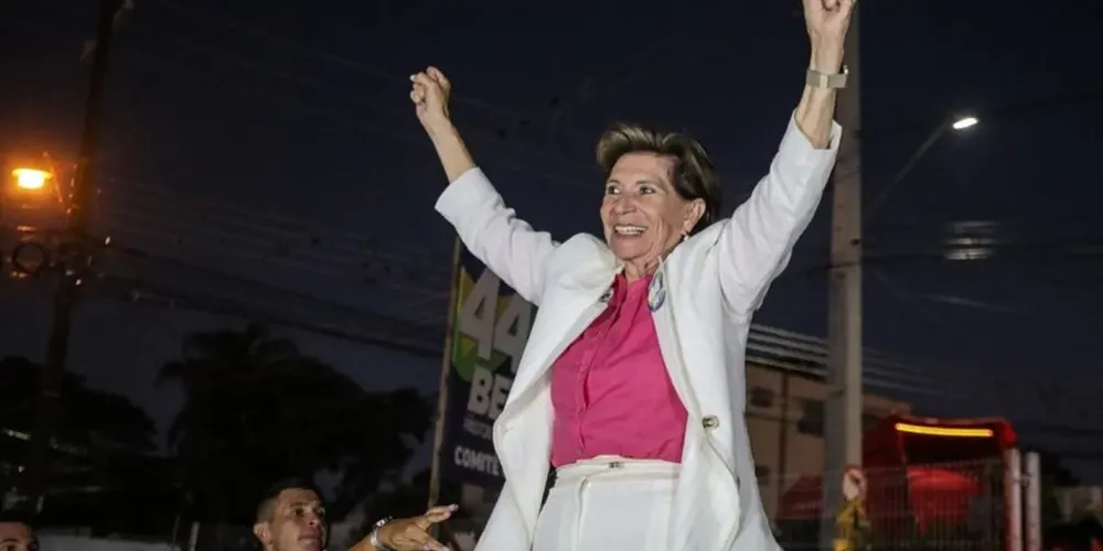 Elizabeth (União Brasil) foi reeleita com 53,72% dos votos em Ponta Grossa