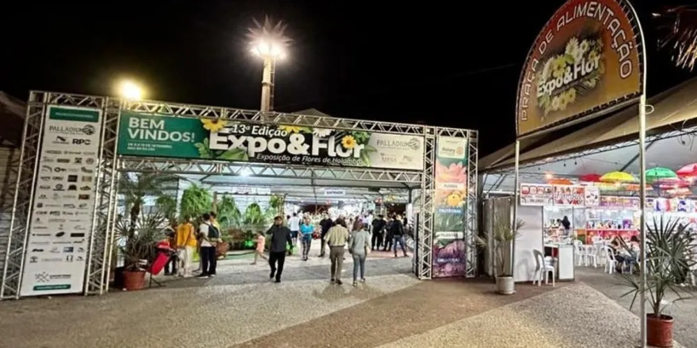 Expo&Flor passa a ser evento oficial de Ponta Grossa
