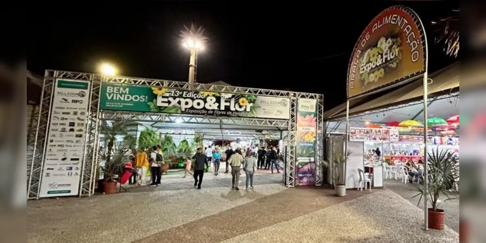 13ª Expo&Flor acontece nos dias 6 e 15 de setembro