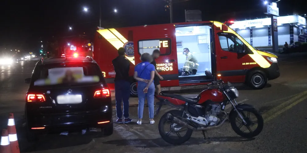 Equipes foram ao local para prestar atedimento