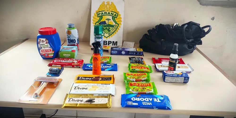 Produtos foram furtados na região da Nova Rússia