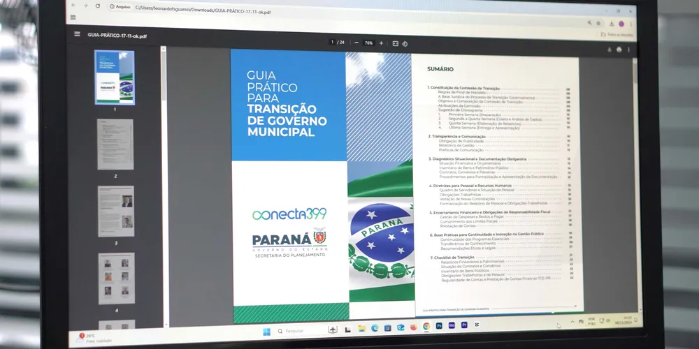 Secretaria do Planejamento encaminha Guia de Transição a prefeitos e prefeitas eleitos