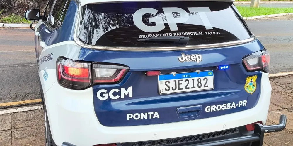 Prisão foi realizada pelo Grupamento Patrimonial Tático