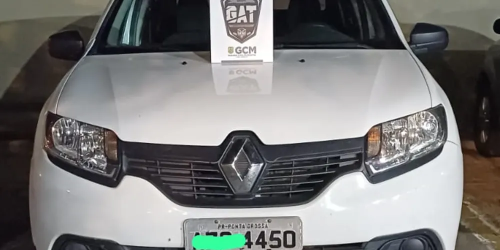 GAT Hotel recupera veículo furtado em Ponta Grossa