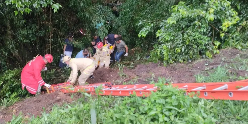 Ocorrência foi registrada no KM 314 da BR-476