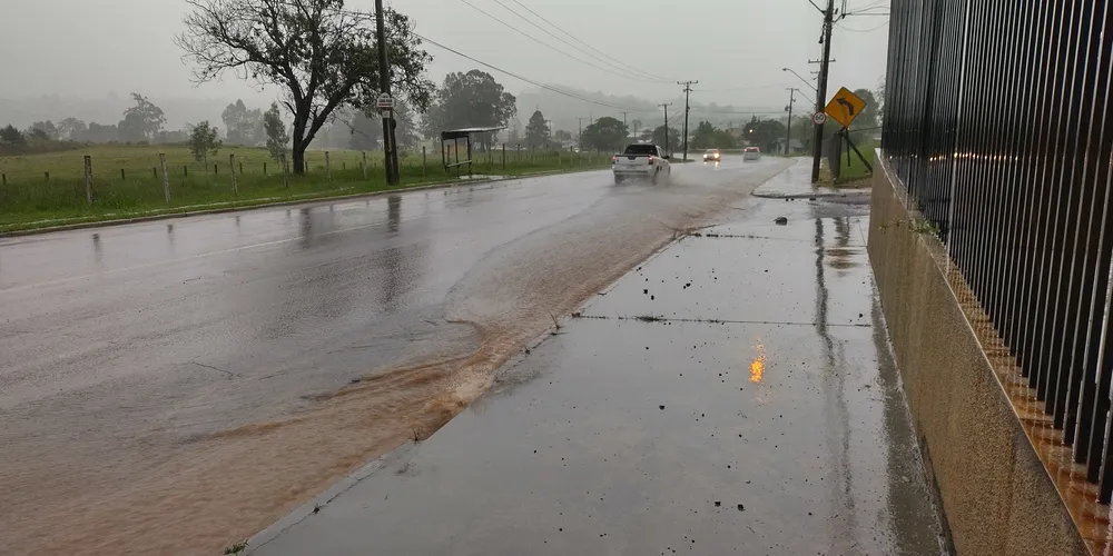 Chuva deve atingir diversos pontos de Ponta Grossa