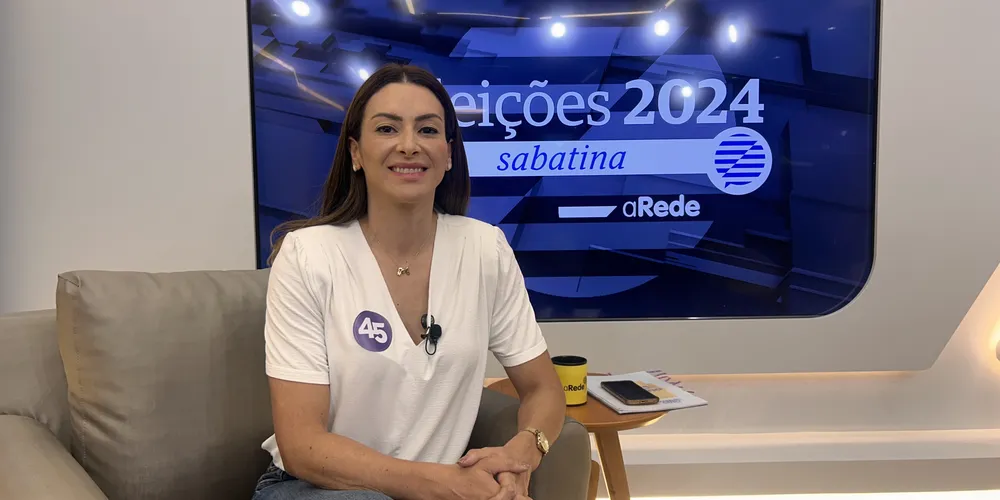 Mabel falou sobre o seu plano de governo, nesta quarta-feira