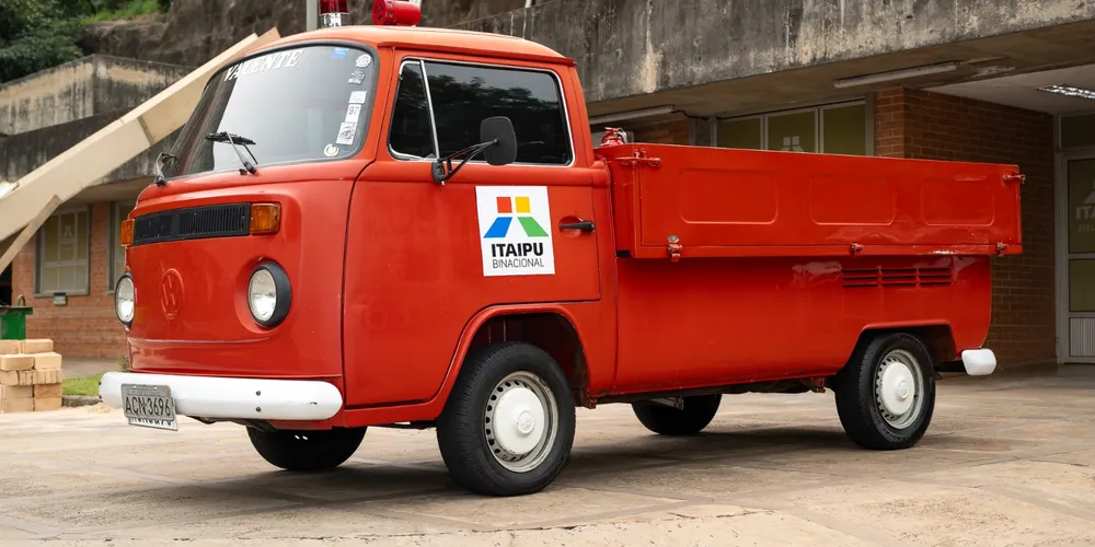 Kombi quando foi leiloada, em 2011