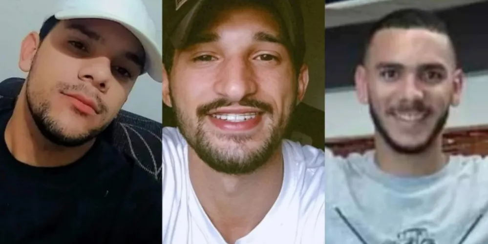 Valter de Lima, Jhonatan Silva Rodrigues e Alisson Neves Rodrigues