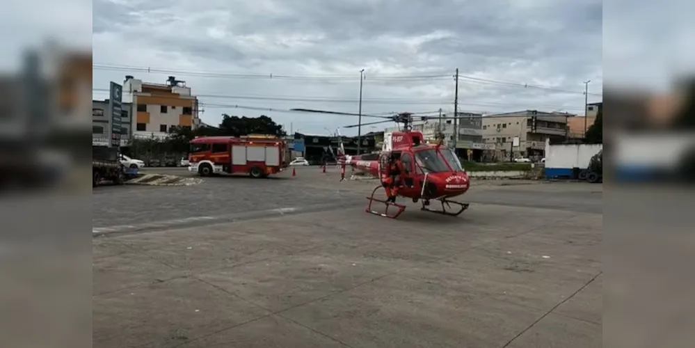 Bombeiros constataram o óbito da menina