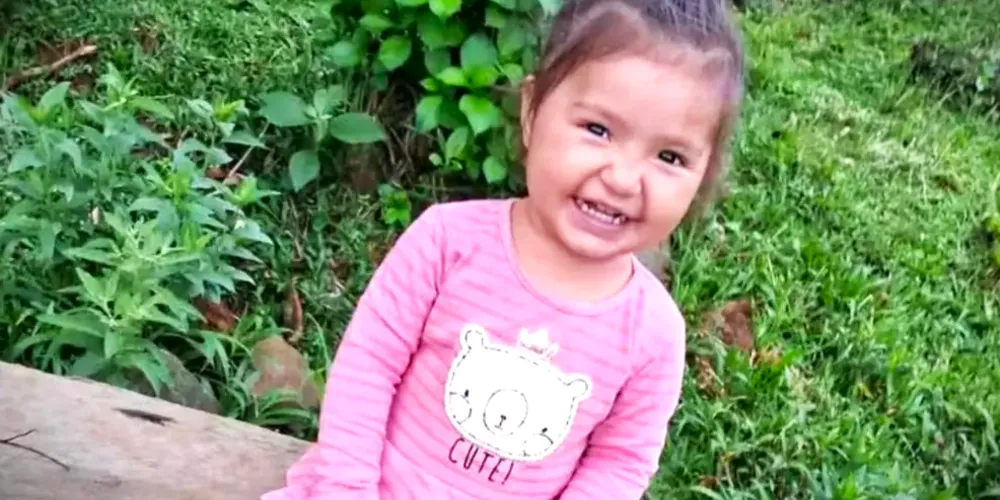 Kimberly Valentina Camargo tinha somente dois anos de vida