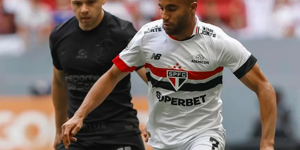 Lucas Moura foi um dos destaques do Majestoso, neste domingo (29)