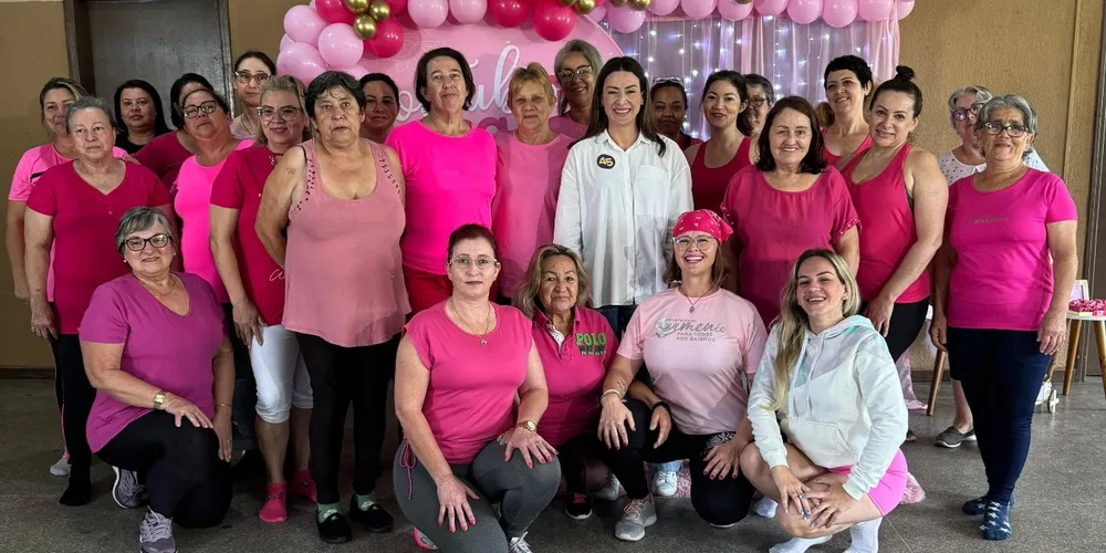 Mabel Canto (PSDB) em evento, que promoveu momentos de cuidado e bem-estar para as mulheres do Instituto União Colônia Dona Luiza