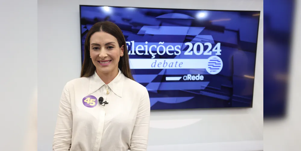 Mabel Canto (PSDB) participou do grande debate eleitoral promovido pelo Grupo aRede, na última quinta-feira (24)