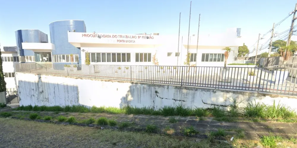 Unidade do MPT em Ponta Grossa fica na rua Marquês do Paraná, 633