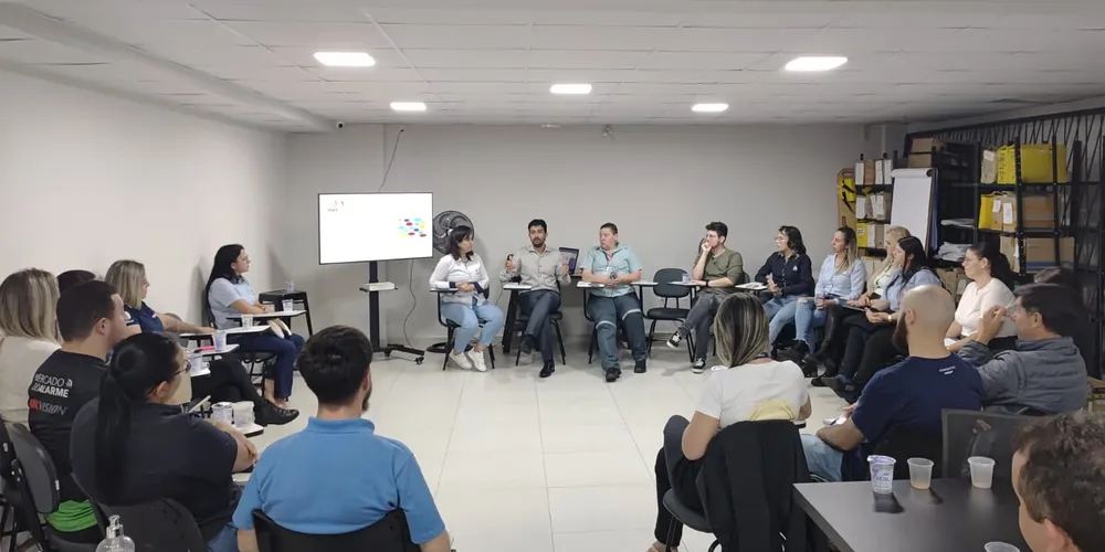 Evento aconteceu pela manhã na filial da empresa localizada no bairro de Oficinas