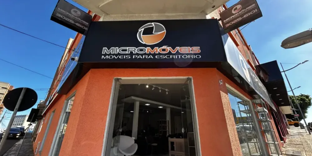 Loja fica localizada na região central de Ponta Grossa