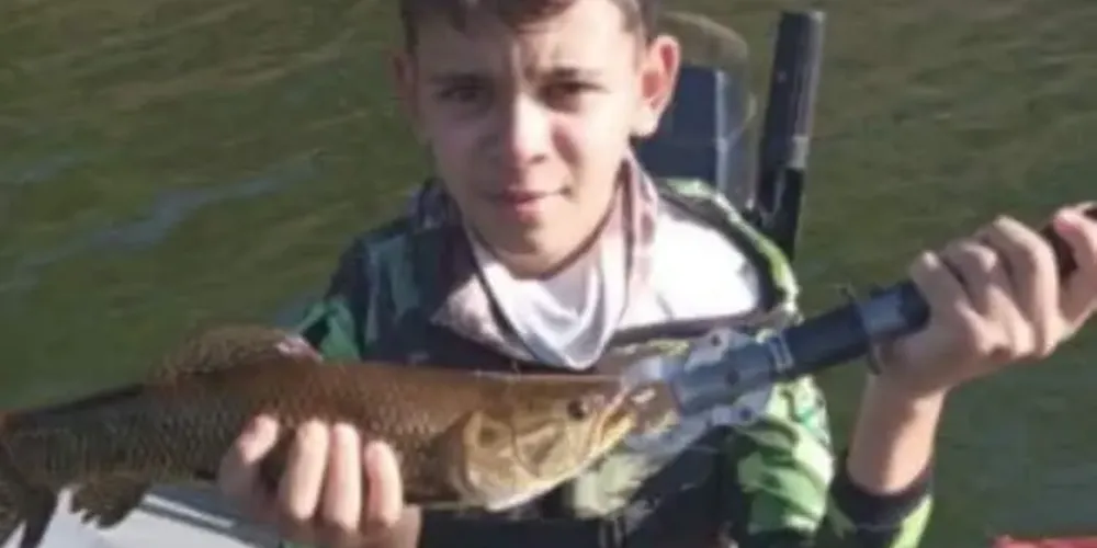 Adolescente Murilo Specote Pereira, morto atropelado em Laranjeiras do Sul