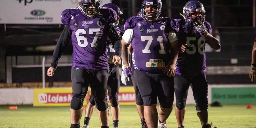 O time vem de vitória contra o Curitiba Crocodiles B por 38x0