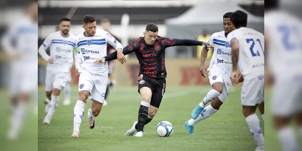 Partida aconteceu no Estádio Germano Krüger, em Ponta Grossa