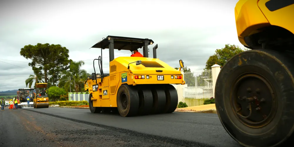 Trabalhos serão para o recapeamento asfáltico