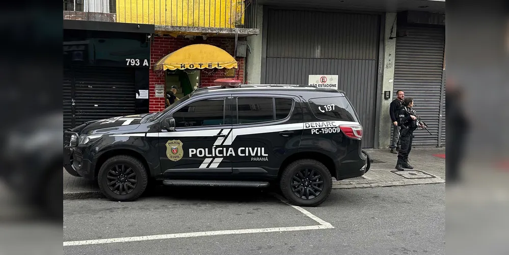 Com 64 mandados, PCPR desarticula esquema de tráfico de drogas no Centro de Curitiba