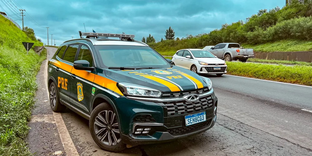 Situação aconteceu na BR-277, em Céu Azul