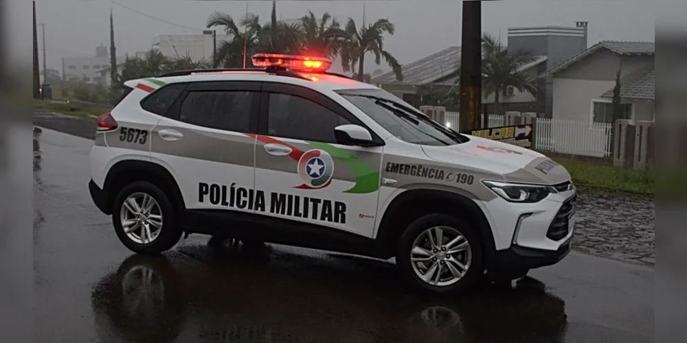 Polícia Militar de Santa Catarina atendeu a ocorrência