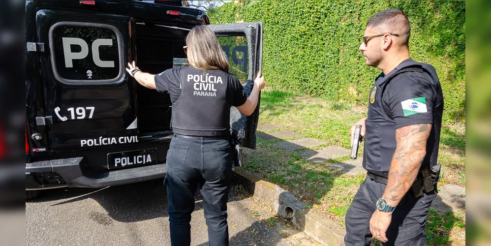 Caminhoneiro foi levado para a unidade penitenciária de Castro