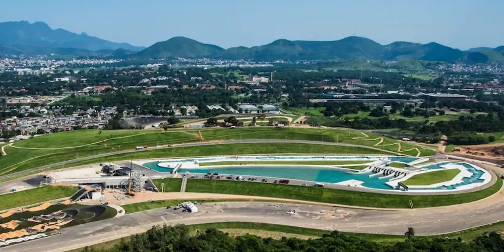 Construído para a Olimpíada de 2016, o Parque Radical faz parte do Complexo Esportivo de Deodoro