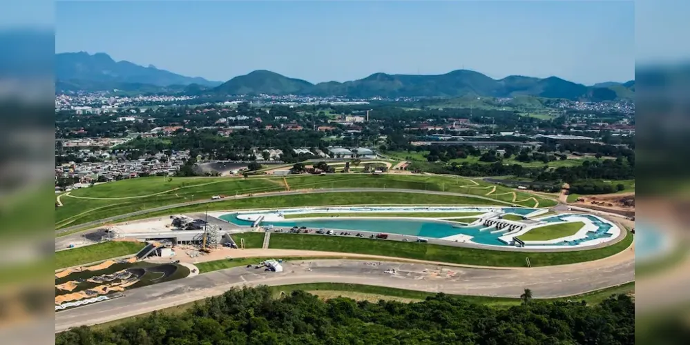 Construído para a Olimpíada de 2016, o Parque Radical faz parte do Complexo Esportivo de Deodoro