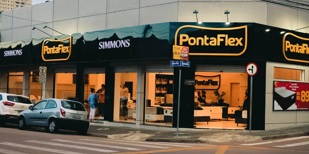 A loja Ponta Flex é especializada em produtos para o sono.