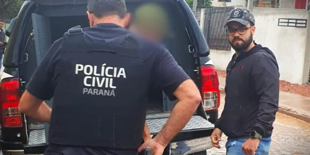 Agentes realizaram a prisão na última quarta-feira (9)