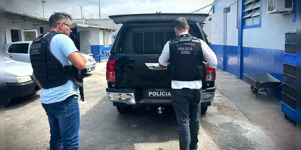 Agentes de segurança realizaram a prisão nesta terça-feira (22)