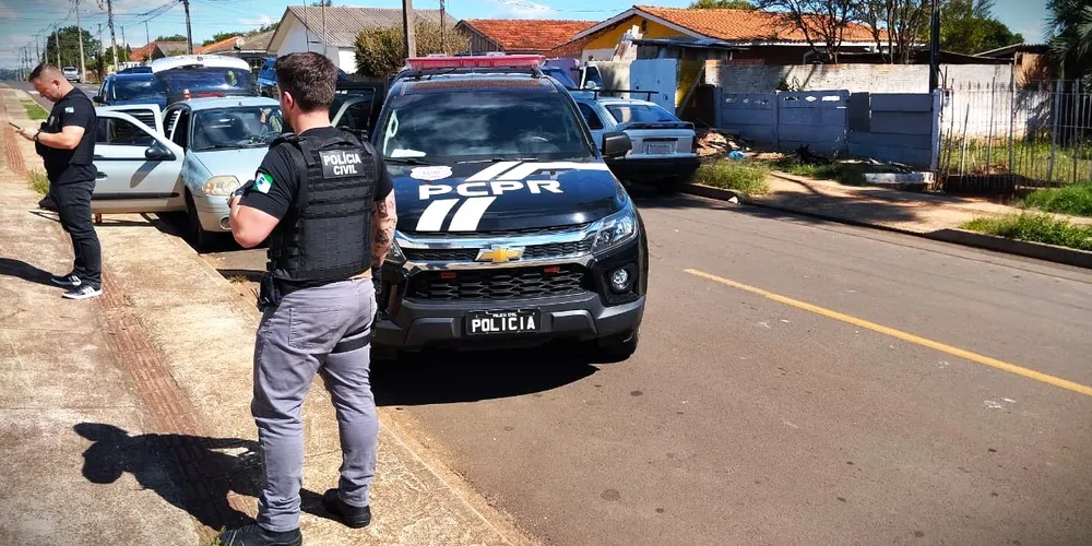 Agentes de segurança realizaram a operação nesta quinta-feira (31)