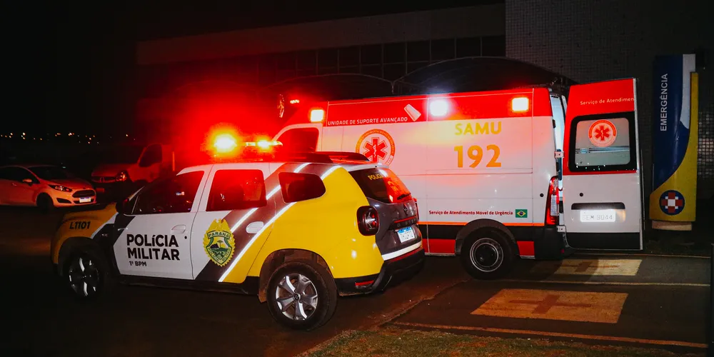 Vítima recebeu atendimento médico