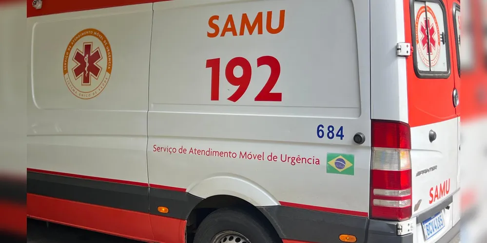 Vítima, um homem de 21 anos, foi encaminhada para o Hospital Regional