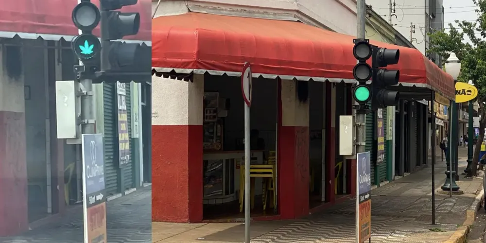 Adesivo pode ter sido colocado no local por alguns dias, gerando a confusão