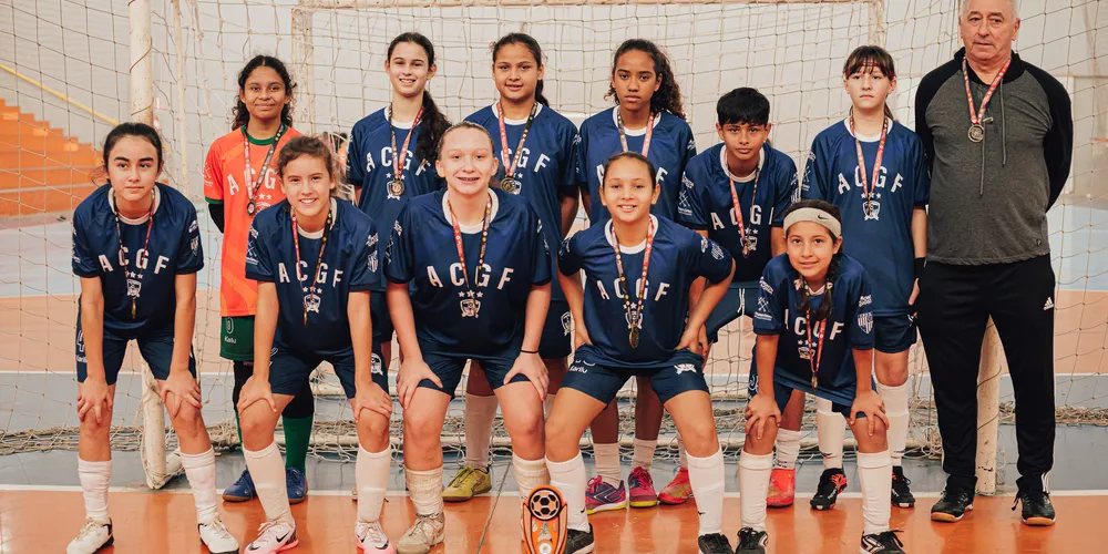 Para se preparar para o torneio, as meninas da ACGF estão treinando quatro dias por semana