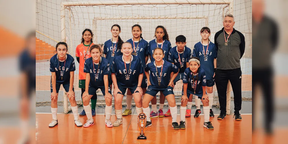 Para se preparar para o torneio, as meninas da ACGF estão treinando quatro dias por semana