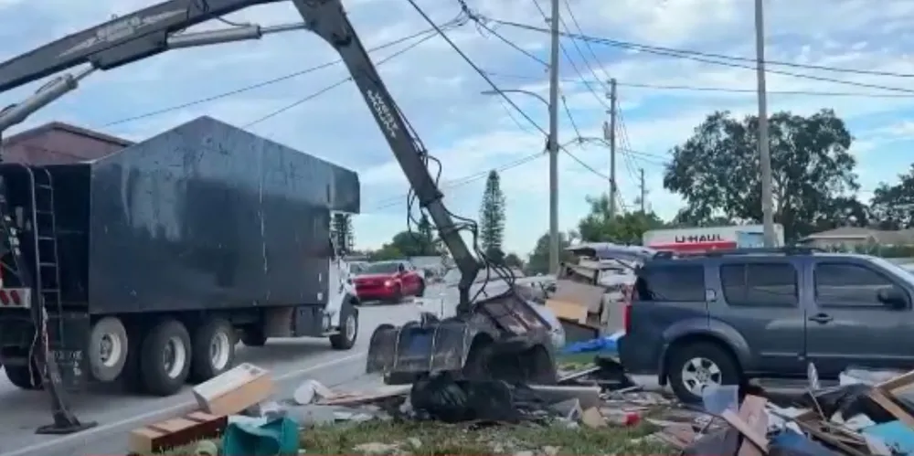 O furacão Milton foi classificado como categoria 3