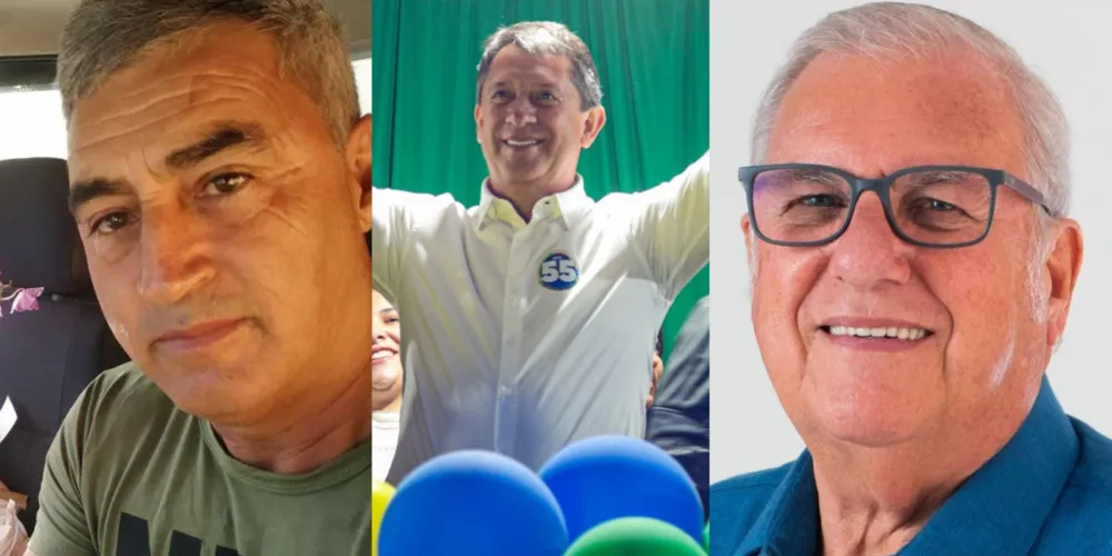 Claudemir, Gerson e Juliano são os candidatos ao Executivo