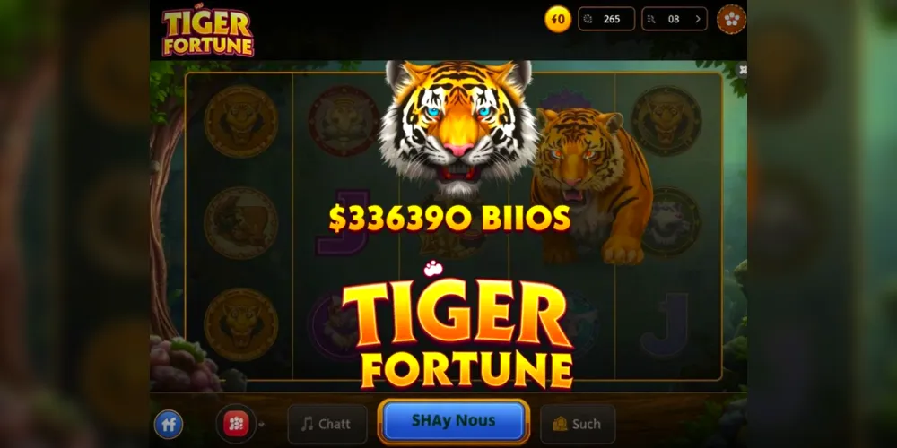 Tiger of Fortune traz prêmios reais a cada rodada