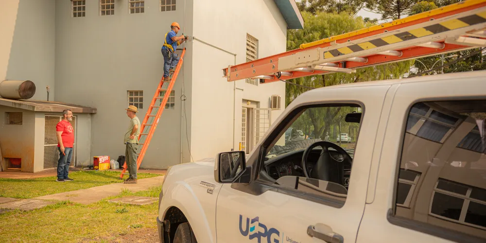 Instalação de novas câmeras de segurança segue na UEPG