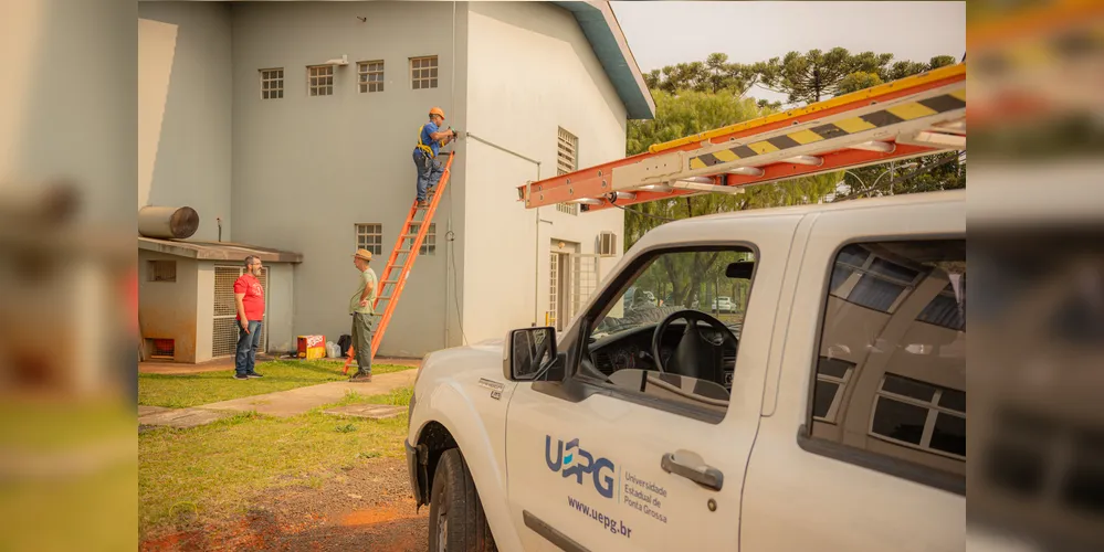 Instalação de novas câmeras de segurança segue na UEPG