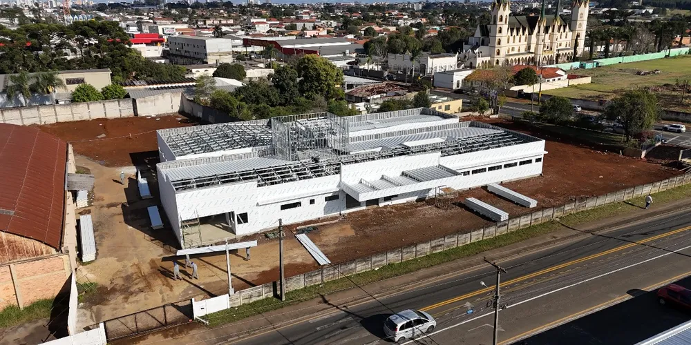 A nova UPA Uvaranas contará com uma área construída de 1.455,19 metros quadrados