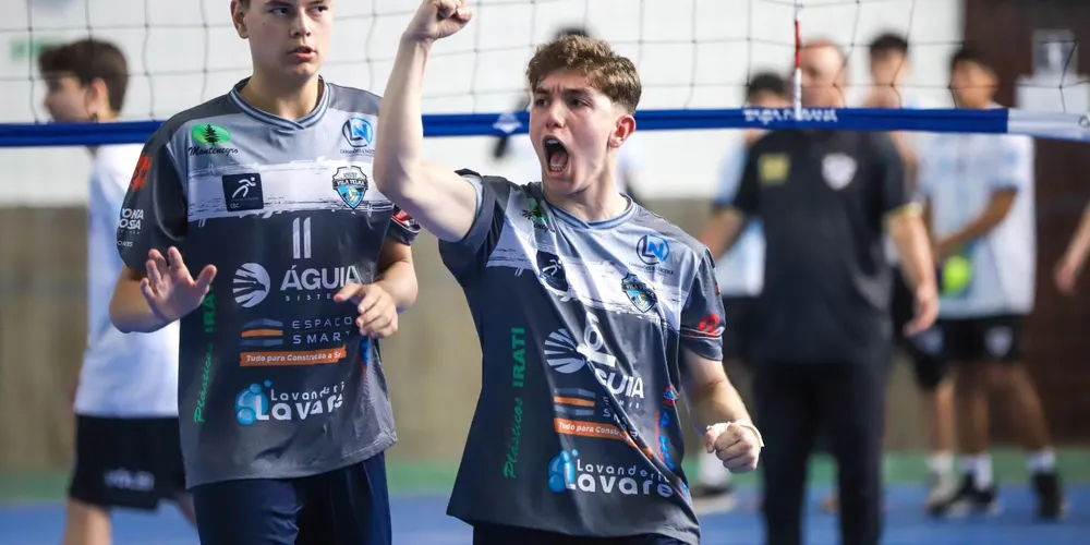 Voleibol de Ponta Grossa está no topo do Brasil, na categoria sub-16